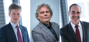 Das Kiefel Verpackungsmanagement V.l.n.r.: Jakob von Wolff, Erik Hodenpijl, Erwin Wabnig