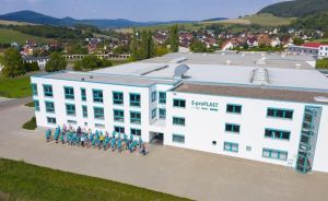 Das moderne Firmengebäude der Eproplast GmbH in Schmalkalden