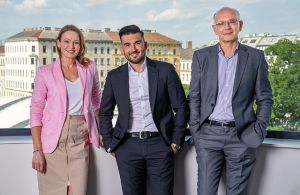 v.l.: Manuela Hagenauer, MBA, Alexander Humer, MSC, Alexander Rainsberger