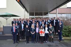 Ein internationales Team zu Besuch in Fernwald